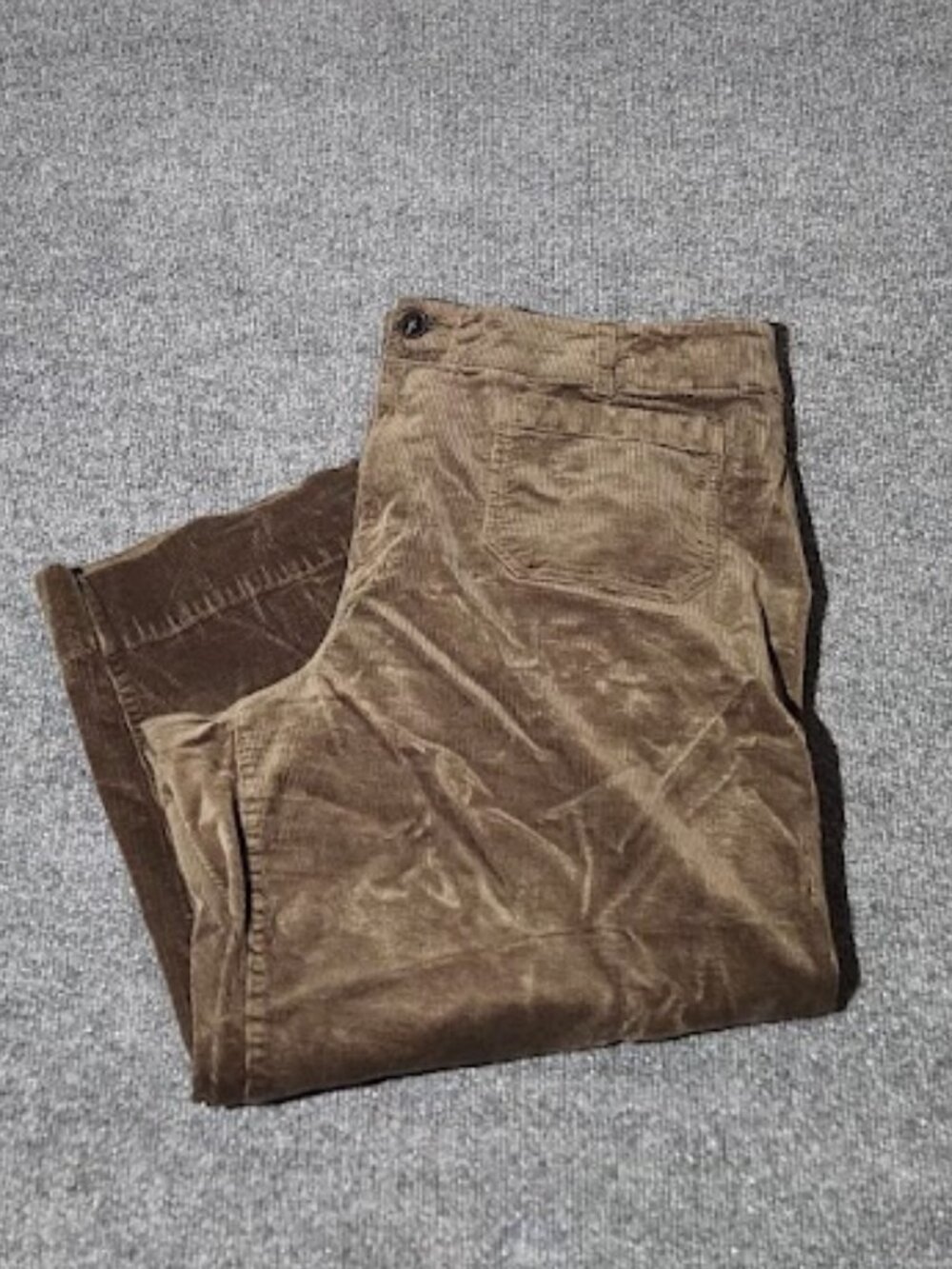 Maeve Women's Plus Size THE Colette Corduroy Cropped Pants Size 20W